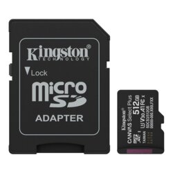 Card MicroSDXC 512GB cu adaptor SD A1 Kingston Canvas Select Plus, SDCS3/512GB