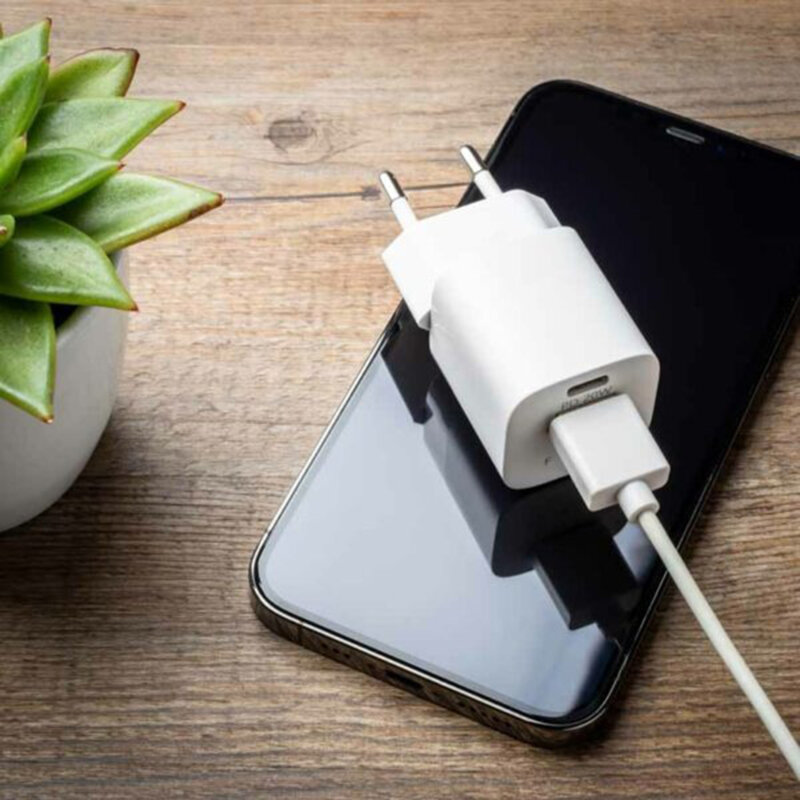 Incarcator USB, Type-C, PD3.0 Fixed, 20W, alb, FIXC20M-CU-WH