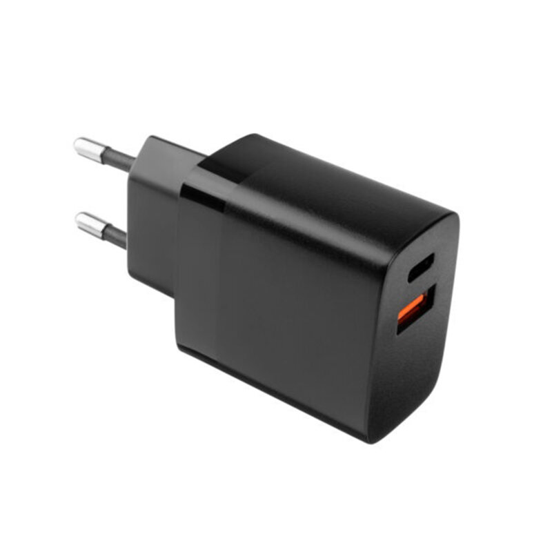 Incarcator priza USB 2in1 Fixed, 17W, negru, FIXC17N-2U-BK