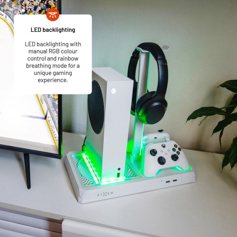 Statie multifunctionala controller Xbox, Fixed FIXXB-MCS-WH