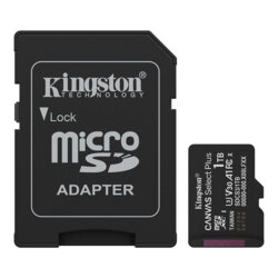 Card MicroSDXC 1TB cu adaptor SD A1 Kingston Canvas Select Plus, SDCS3/1TB