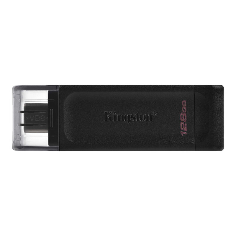 Stick Type-C 128GB Kingston DataTraveler 70, negru, DT70/128GB
