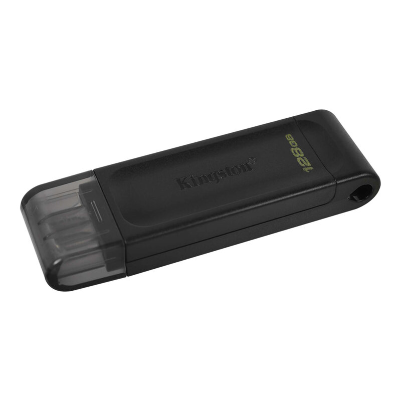 Stick Type-C 128GB Kingston DataTraveler 70, negru, DT70/128GB