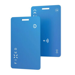 Dispozitiv inteligent cu localizare GPS Fixed Tag Card 2, 156mAh, bleu