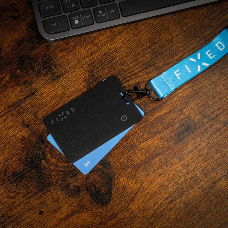 Dispozitiv inteligent cu localizare GPS Fixed Tag Card 2, 156mAh, negru