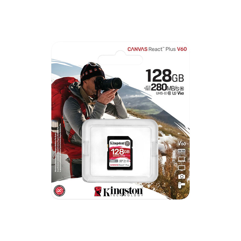 Card SDXC 128GB, UHS-II camera foto/video Kingston, SDR2V6/128GB