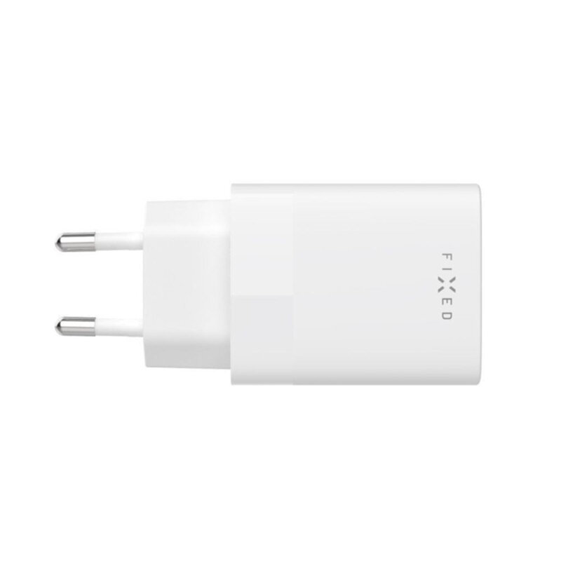 Incarcator Type-C Fixed, 30W, alb, FIXC30N-C-WH
