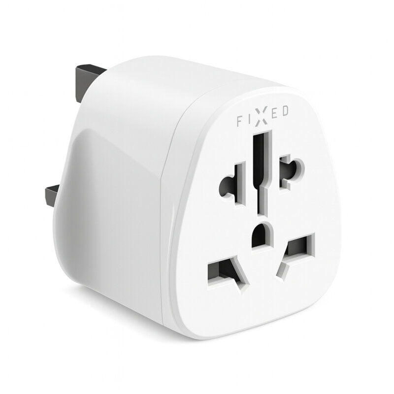 Adaptor priza UK la EU/US/AUS, Fixed, 15A/3750W, FIXCT-UK