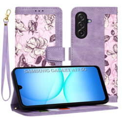 Husa personalizata fete Samsung Galaxy A17 5G Techsuit FlipCraft, mov