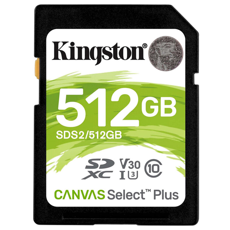 Card memorie 512GB Kingston Canvas Select Plus, SDS2/512GB