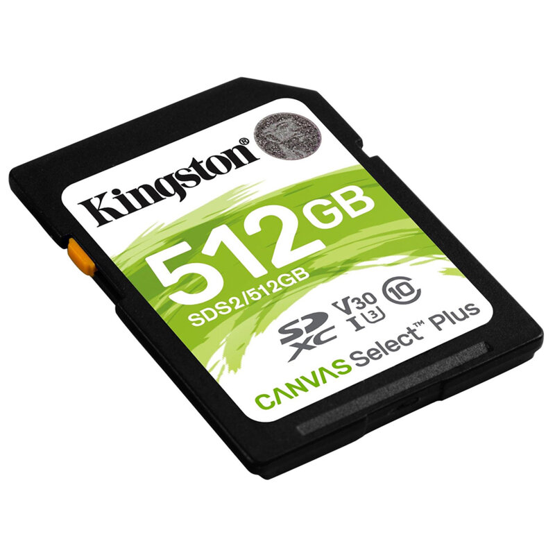 Card memorie 512GB Kingston Canvas Select Plus, SDS2/512GB
