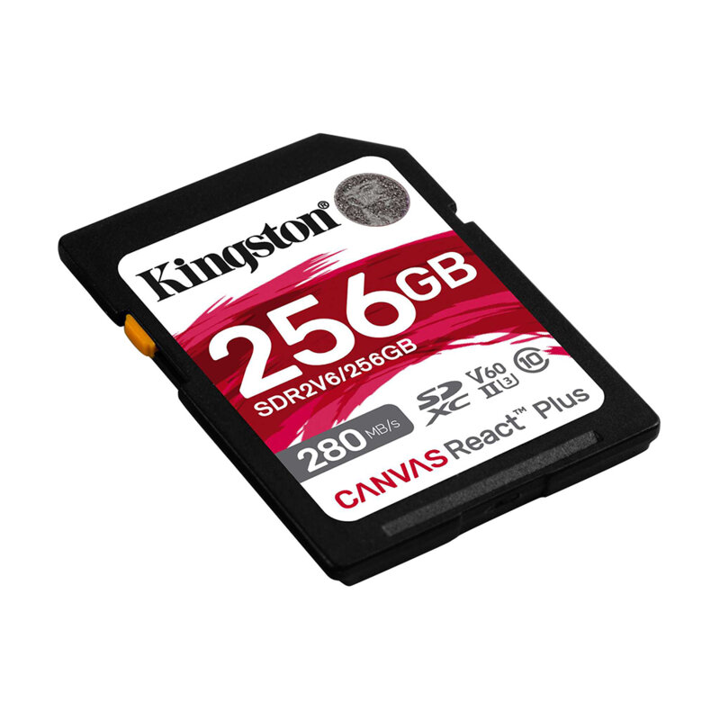 Card memorie 256GB Kingston Canvas React Plus, SDR2V6/256GB