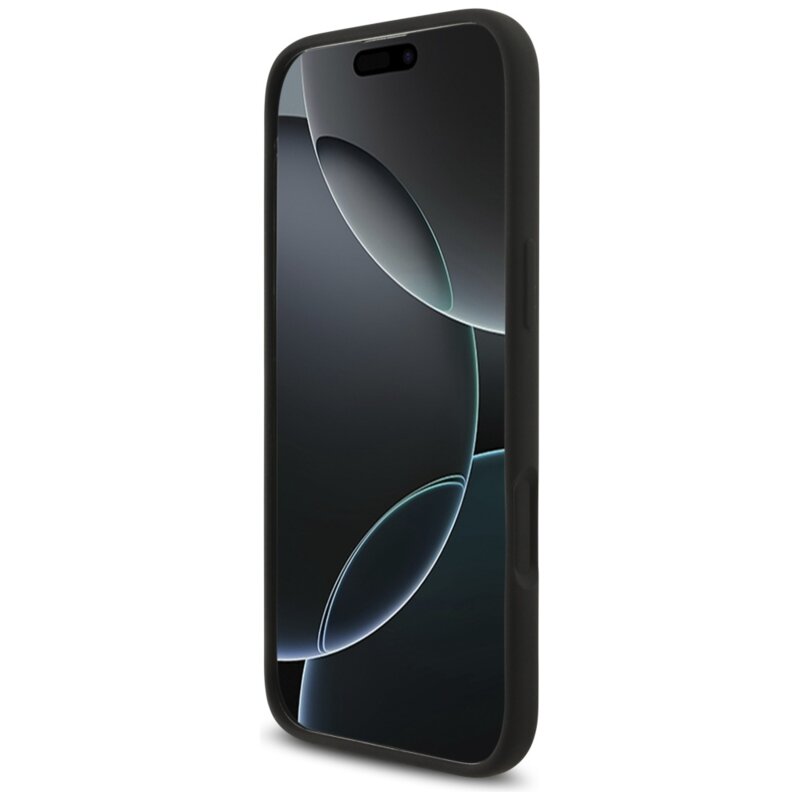 Husa Guess iPhone 17 Air Silicone Big 4G Script, negru, GUHCP17MSC4GSMK