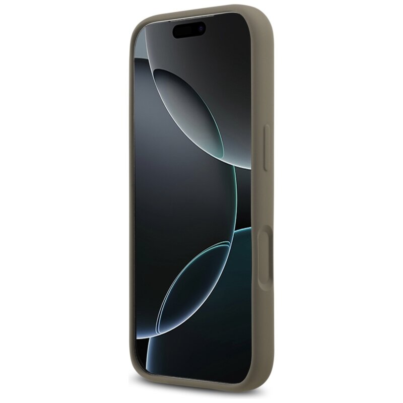 Husa Guess iPhone 17 Pro Max Silicone Big 4G Script, maro, GUHCP17XSC4GSMW