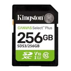 Card memorie 256GB Kingston Canvas Select Plus, SDS3/256GB