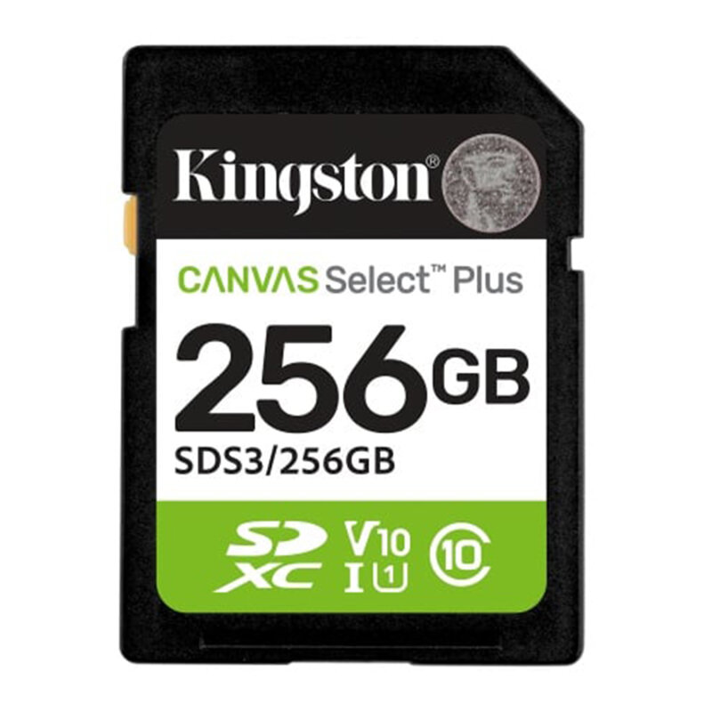 Card memorie 256GB Kingston Canvas Select Plus, SDS3/256GB