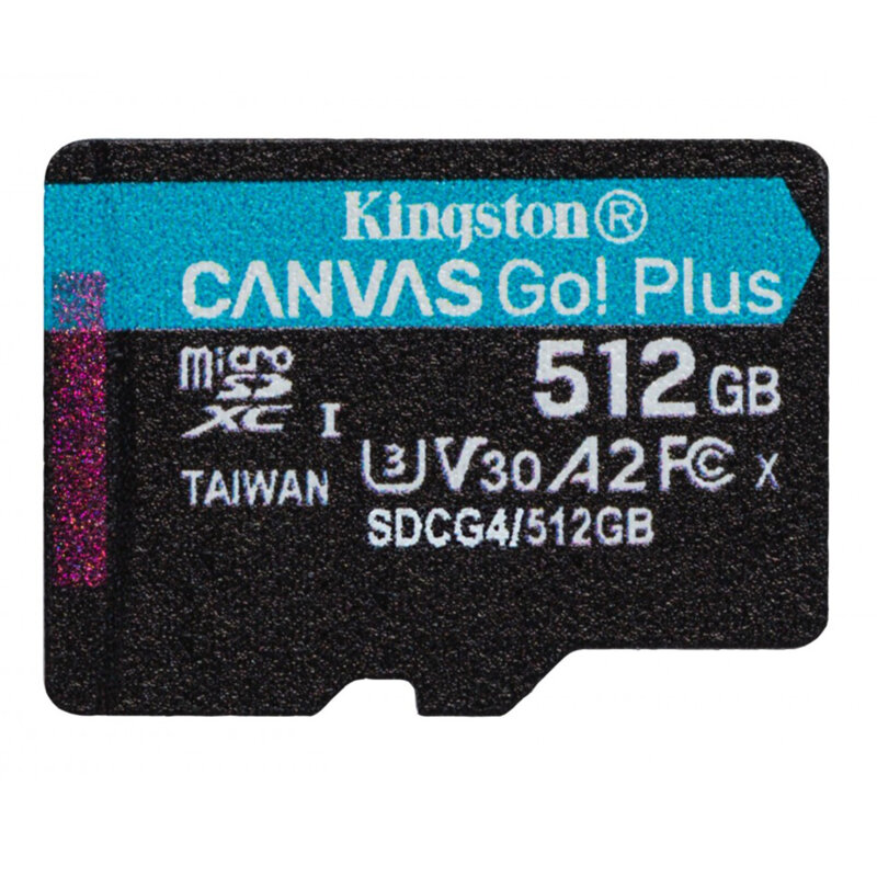 Memorie 512GB cu adaptor Kingston Canvas Go Plus, SDCG4/512GB
