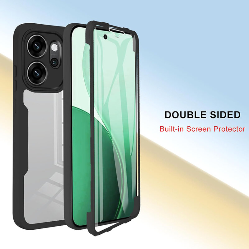 Husa 360° Oppo Reno14 F Techsuit ColorVerse, mov