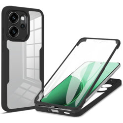 Husa 360° Oppo Reno14 F Techsuit ColorVerse, negru