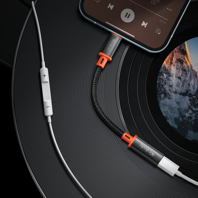 Adaptor OTG 4in1 Type-C la Lightning Mcdodo CA-1440, negru