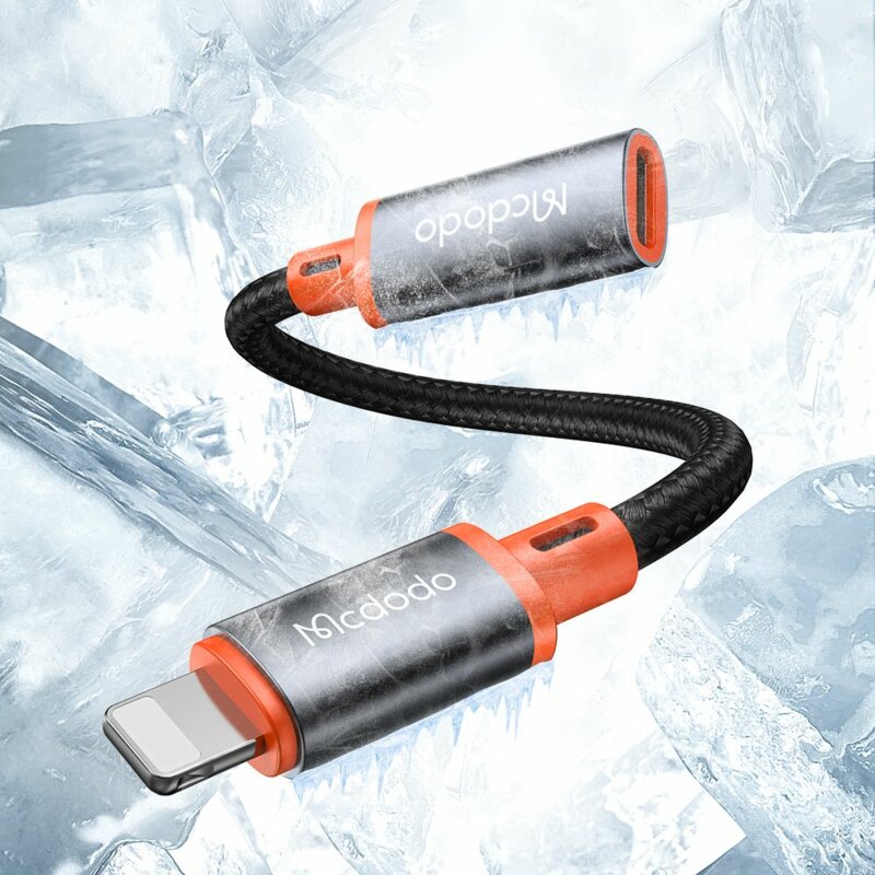 Adaptor OTG 4in1 Type-C la Lightning Mcdodo CA-1440, negru