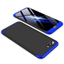 Husa iPhone 8 Plus GKK 360 Full Cover Negru-Albastru
