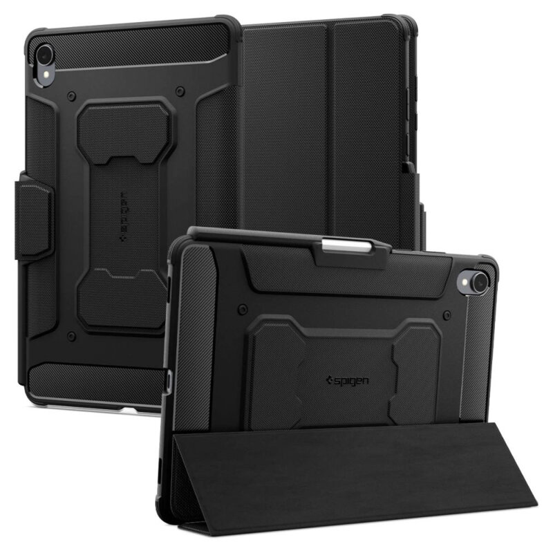 Husa Samsung Galaxy Tab S11 Spigen Rugged Armor Pro, negru