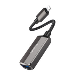 Adaptor OTG Lightning la USB,  Lightning Mcdodo CA-2690, gri