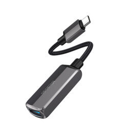 Adaptor OTG Type-C la Type-C, USB, 3A, 60W, 13cm Mcdodo CA-2830, gri