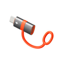 Adaptor Type-C la Micro-USB, 3A Mcdodo, OT-3820, gri