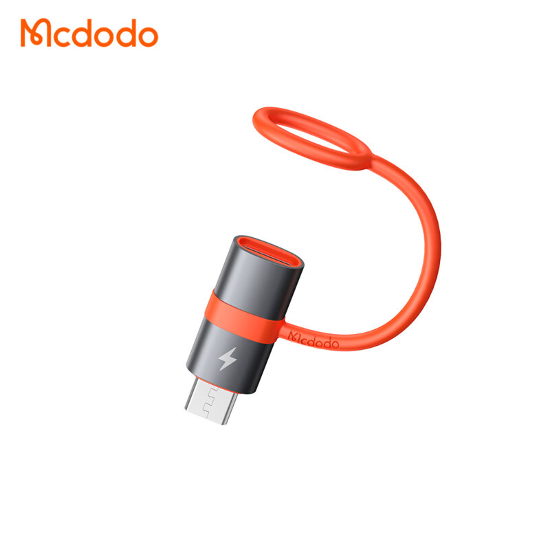 Adaptor Type-C la Micro-USB, 3A Mcdodo, OT-3820, gri