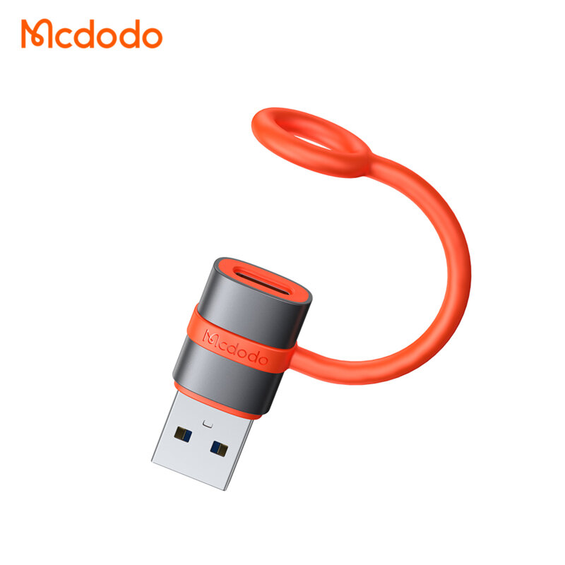 Adaptor Type-C la USB 3.0, 5Gbps, Plug&Play Mcdodo OT-3800, gri
