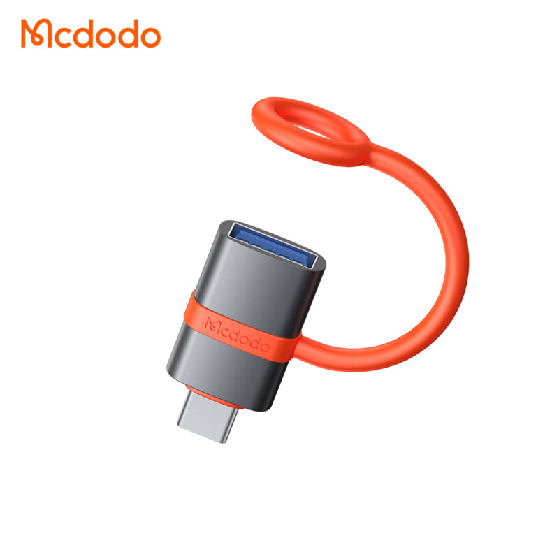 Adaptor USB la Type-C, 5Gbps, Plug&Play Mcdodo OT-3810, gri