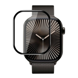 Folie Apple Watch 11 46mm cu aplicator Blueo High Molecule, negru