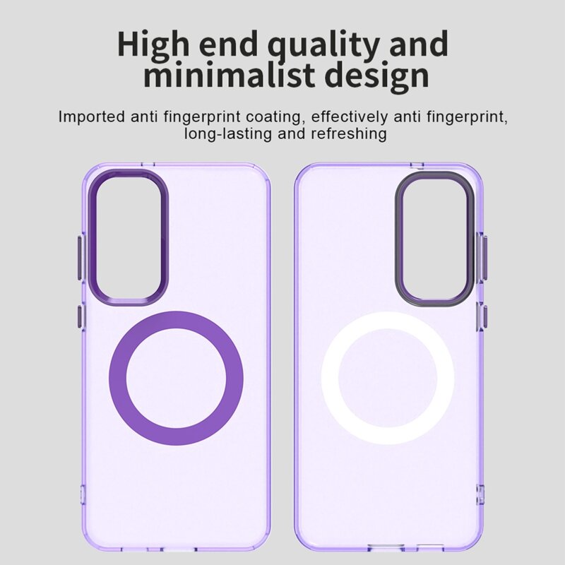 Husa Samsung Galaxy S25 FE Techsuit CandyCase MagSafe, mov