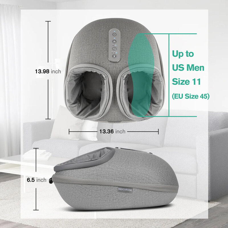 Aparat de masaj pentru picioare reglabil Medcursor, A02-FM04-BGEU