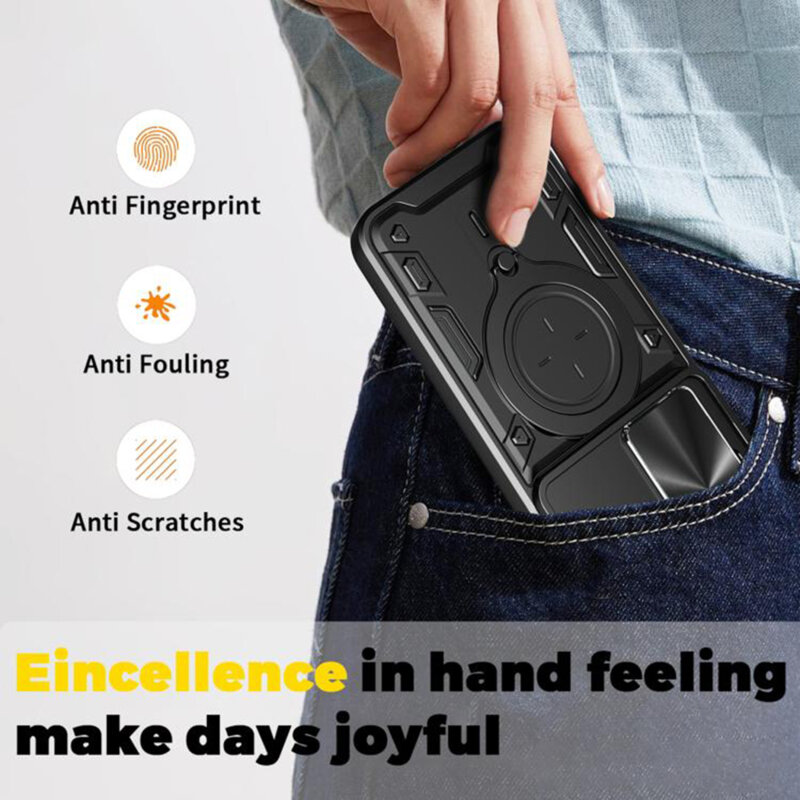 Husa Xiaomi Redmi 15 4G Techsuit CamGuard Pro, negru