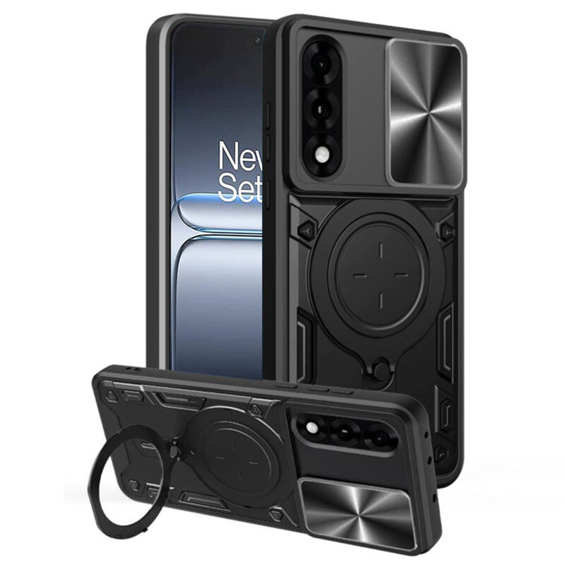 Husa OnePlus Nord 5 Techsuit CamGuard Pro, negru
