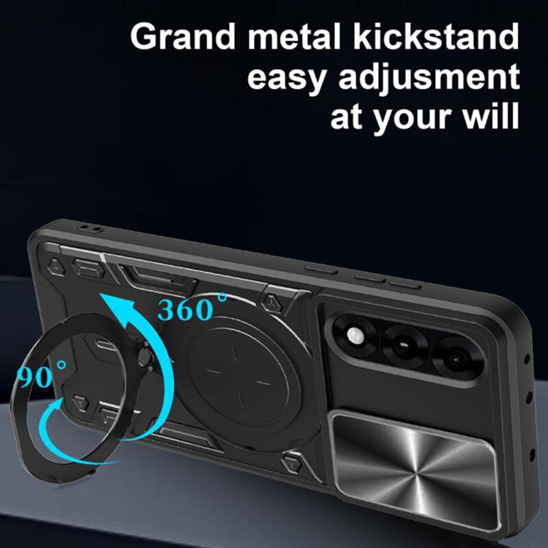 Husa OnePlus Nord 5 Techsuit CamGuard Pro, negru