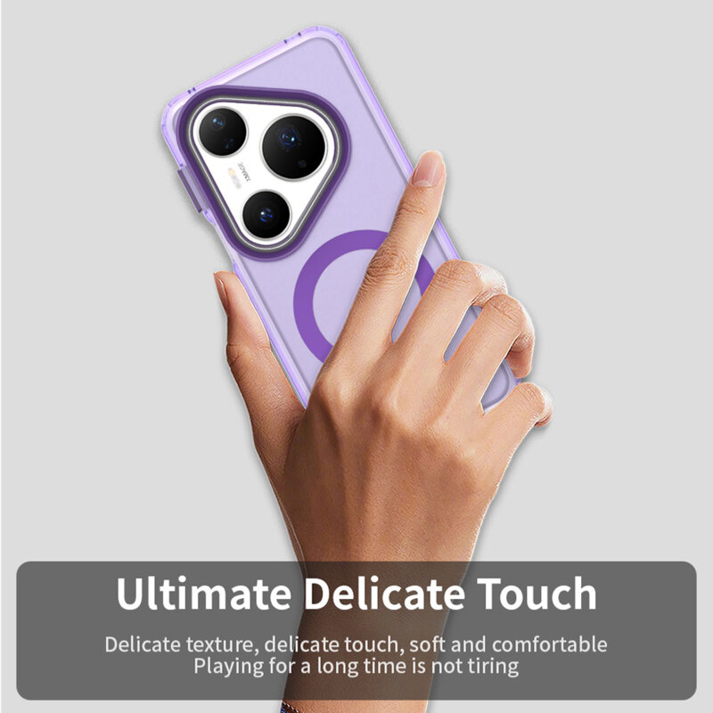 Husa Huawei Pura 80 Pro Techsuit CandyCase MagSafe, mov