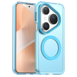 Husa Huawei Pura 80 Pro Techsuit CandyCase MagSafe, albastru