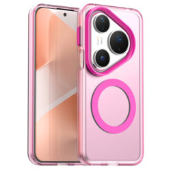 Husa Huawei Pura 80 Pro Techsuit CandyCase MagSafe, roz