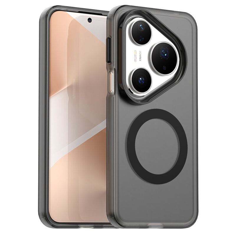 Husa Huawei Pura 80 Pro Techsuit CandyCase MagSafe, negru