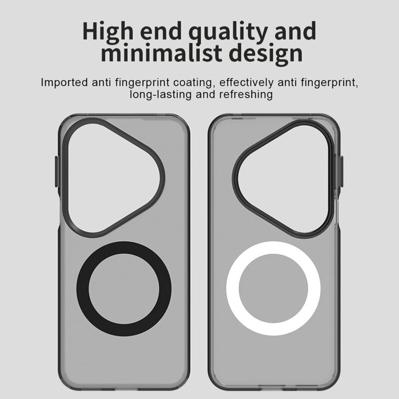 Husa Huawei Pura 80 Pro Techsuit CandyCase MagSafe, negru