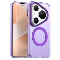 Husa Huawei Pura 80 Ultra Techsuit CandyCase MagSafe, mov