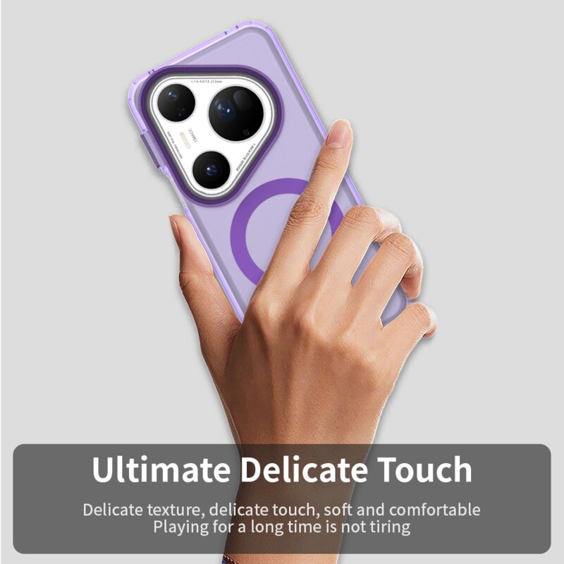 Husa Huawei Pura 80 Ultra Techsuit CandyCase MagSafe, mov