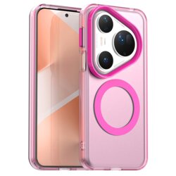 Husa Huawei Pura 80 Ultra Techsuit CandyCase MagSafe, roz