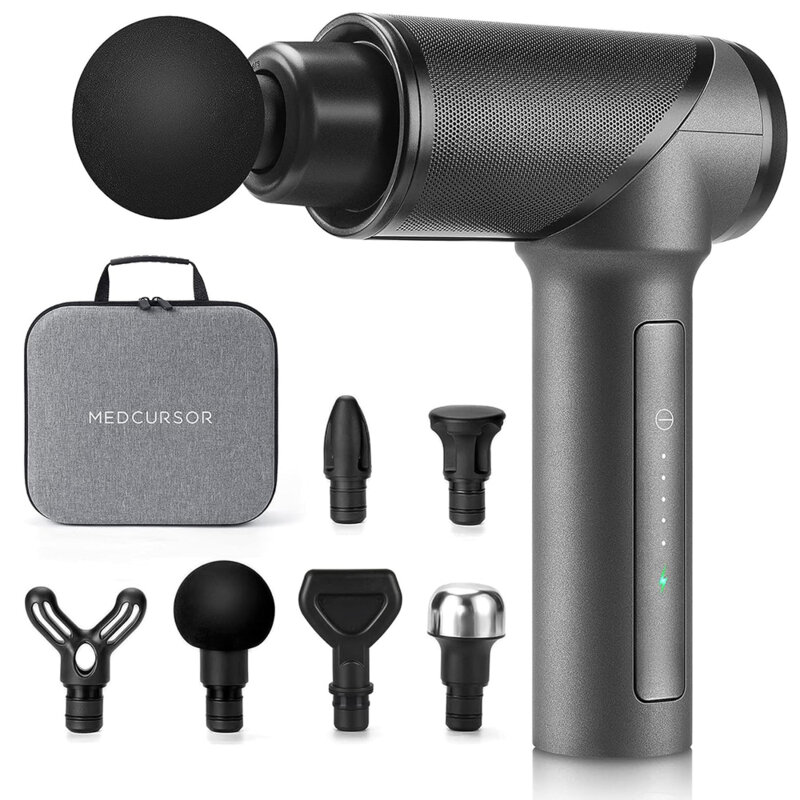 Pistol de masaj profesional, 5 viteze Medcursor, A03-MG01-GYRU