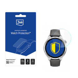 [Pachet 3x] Folie Xiaomi Watch S4 3mk FlexibleGlass, transparenta