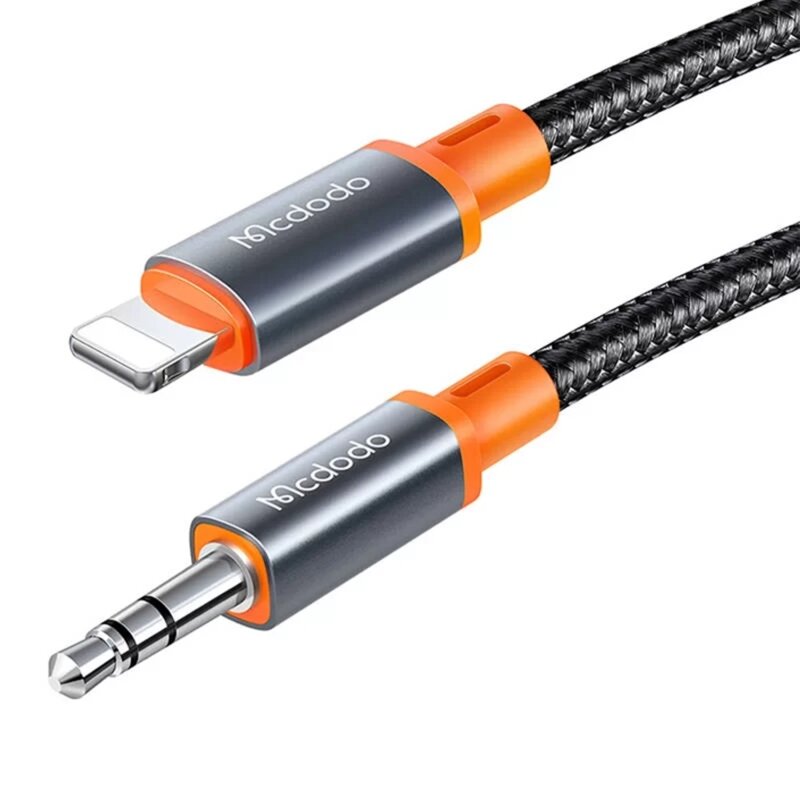 Cablu audio Lightning la Jack 3.5mm Mcdodo CA-0780, 1.2m, negru